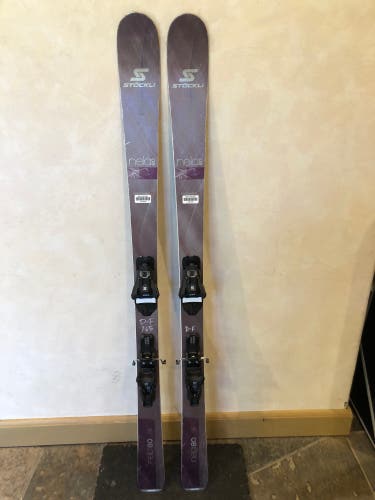 2023 Stockli Nela 80 Skis With Bindings 165cm