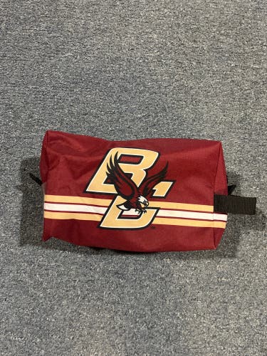 Used Boston College Junkyard Athletics Player Issued Shave Bag #18 Newhook