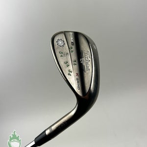 Stamped Titleist Vokey SM6 K Grind Steel Gray Wedge 58*-12 X-Stiff Steel Golf