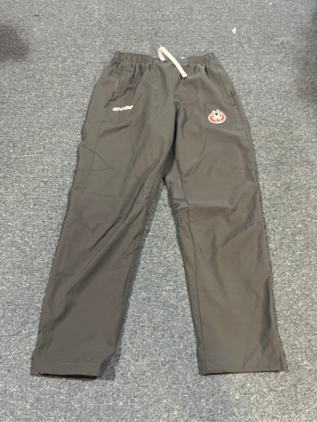 Used CCM Gray St. Cloud Team Issued Warm Up Pants Medium