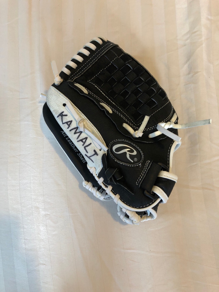 Used Rawlings Highlight Series Left Hand Throw Infield Baseball Glove 12"