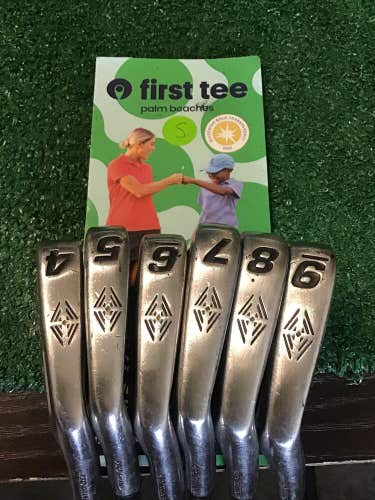 Top Flite Tour Pro Grind Iron Set 4-9 With Dynalite Gold Steel Shafts