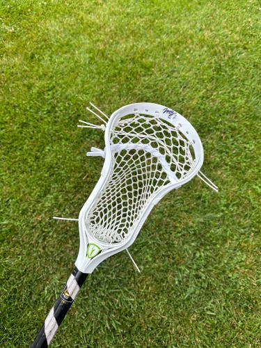 New Attack & Midfield Strung Michael Sowers Autographed Unreleased Adrenaline Automatic Head
