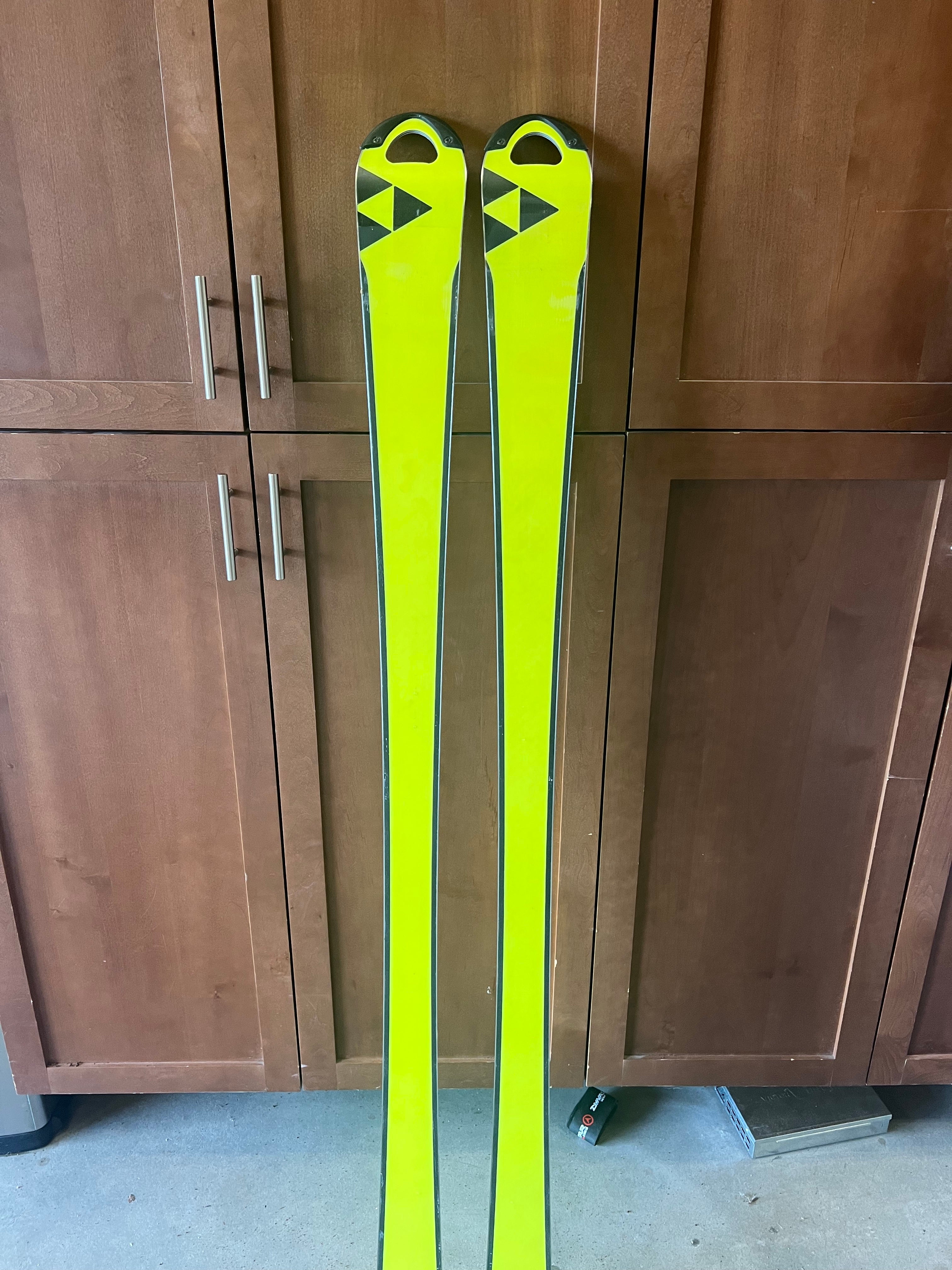 New Men's 2020 Fischer 165 cm Racing RC4 World Cup SL Skis Without