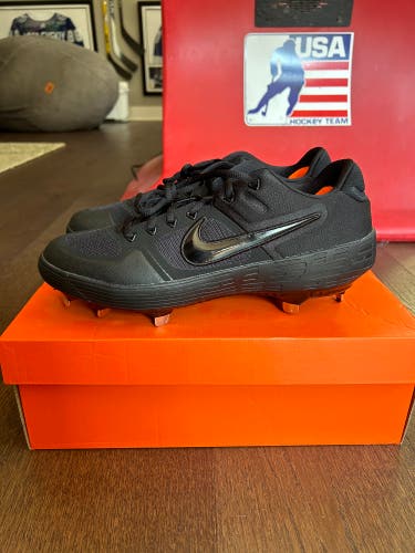 Black Men's Metal Low Top Nike Alpha Huarache Elite 2