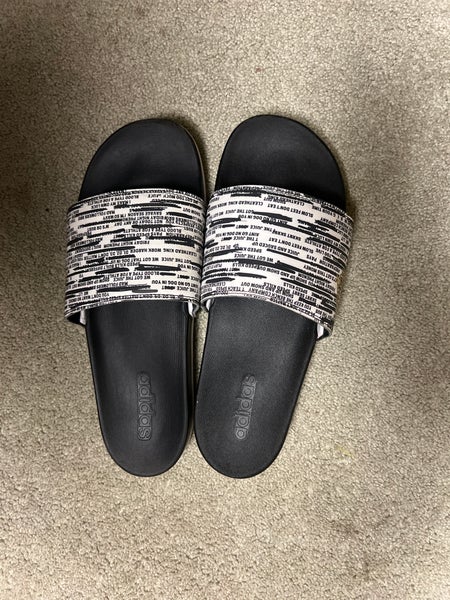 Forblive Depression Landsdækkende White Men's Size 11 (Women's 12) Adidas Sandals | SidelineSwap