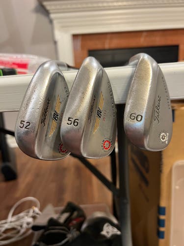 Vokey Wedge Set 52* 56* 60* RH Steel