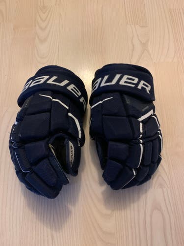 Used Bauer Supreme Matrix Gloves 13" Pro Stock