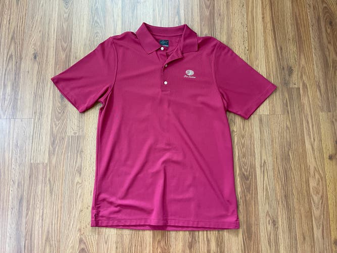 Las Sendas Golf Club MESA, ARIZONA GREG NORMAN Red Size Medium Polo Golf Shirt!