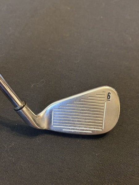 LEFT HAND CALLAWAY SteelHead X-14 SINGLE 6 Iron Stock Steel Constant Weight LH