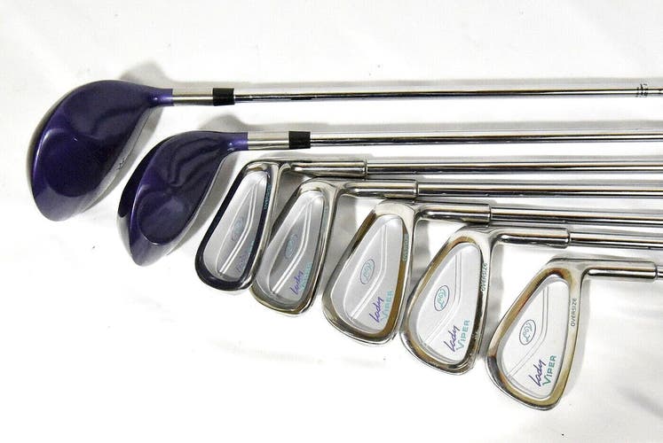 LADY VIPER SET - 5 IRONS AND 3 & 5 WOODS
