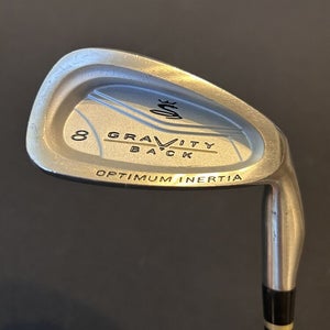 CLEAN Cobra Gravity Back Single 8 Iron Stock Regular Flex Steel Shaft