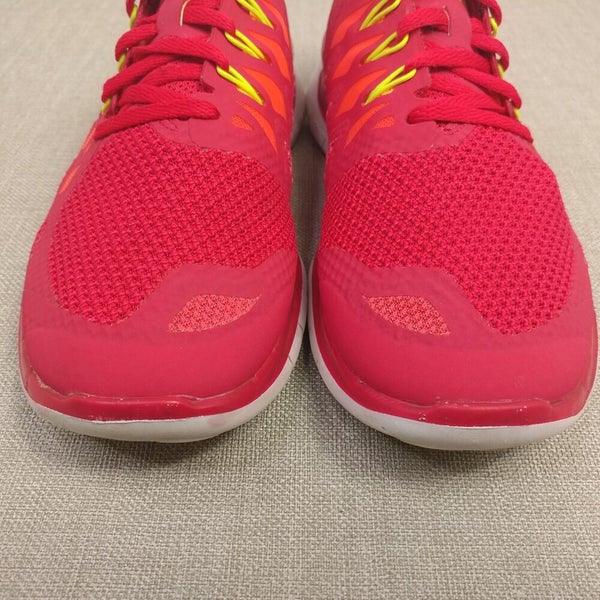 Vejrtrækning forsendelse vækstdvale Nike Free 5.0 Womens Running Shoes Size 9.5 Trainers Sneakers Pink  642199-601 | SidelineSwap