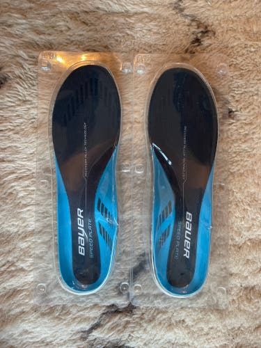 New Bauer Size 10 Speed Plate Insoles