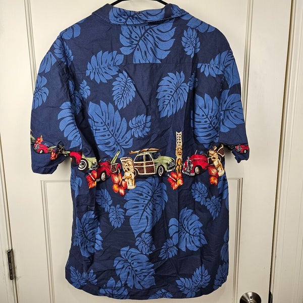 St.Louis Cardinals Mens Extra Large XL Short Sleeve Button Up Hawaiian Shirt