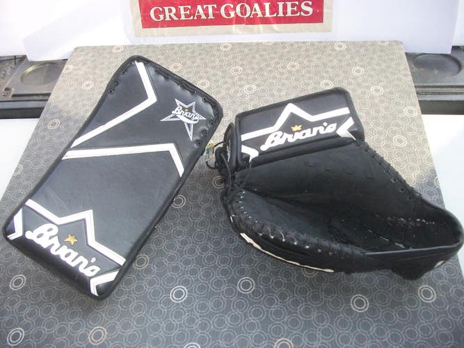 New Brian's Regular Airlite Pro Stock Glove NOS (Tag) Used Vintage Air Thief Pro Black Blocker