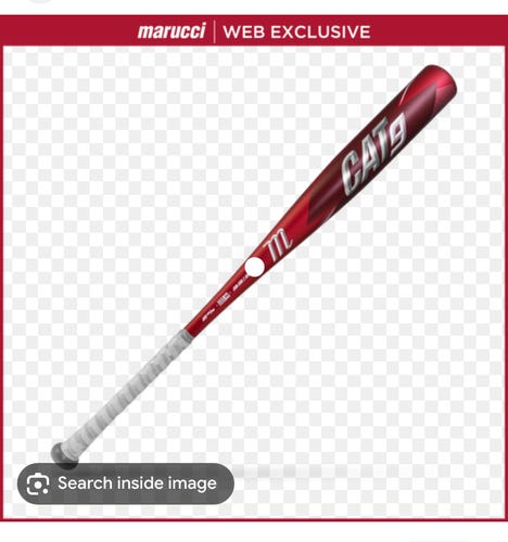 Used USSSA Certified 2022 Marucci Alloy CAT 9 Bat (-8) 22 oz 30"