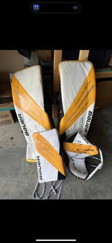 Used 35" Regular Hyperlite Goalie Full Set