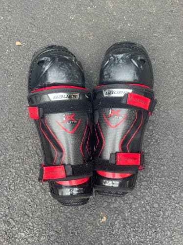 Junior Bauer Vapor 1x Lite Hockey Shin Pads