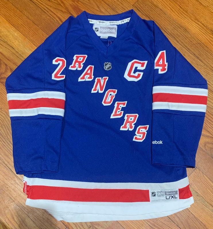 New York Rangers Firstar Gamewear Pro Performance Hockey Jersey Royal / Youth Large/X-Large