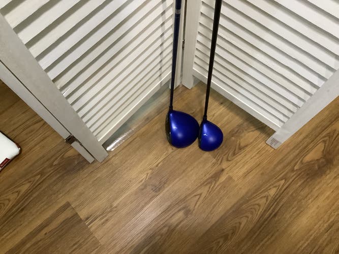 2 Clubs- Used Mizuno Left Hand ST 180 Driver and 3 Wood as a set