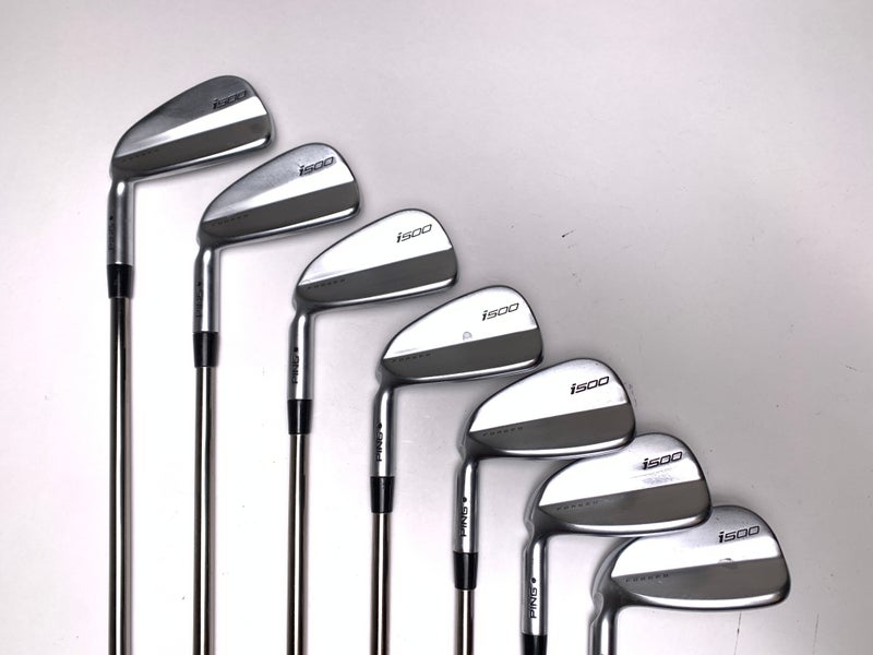 Ping i500 Iron Set 4-PW Black Dot UST Mamiya Recoil ES 780 F3 Regular LH