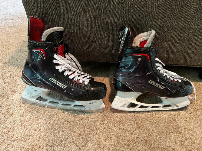 Used Bauer Size 10.5 Vapor 1 Hockey Skates