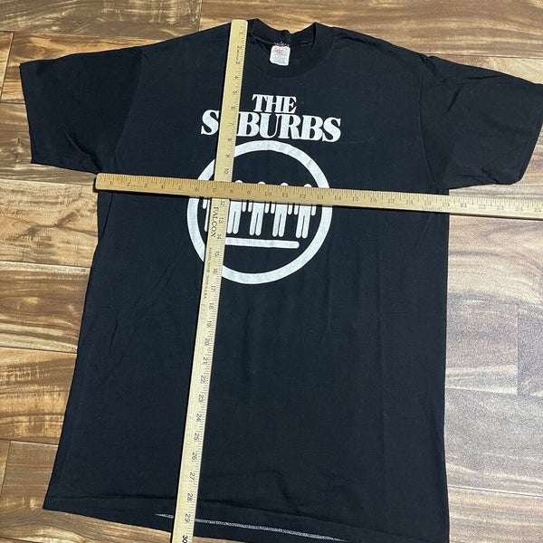 Vintage 1980s The Suburbs Punk Band Concert Tour Graphic T-Shirt 80s  Stedman