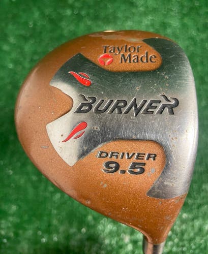 TaylorMade Burner Driver 9.5* RH S-90 Stiff Bubble Graphite 44.5" Good Grip