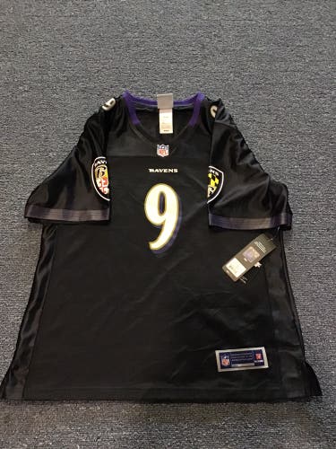NWT Baltimore Ravens Womens Md. PROLINE Jersey #9 Tucker