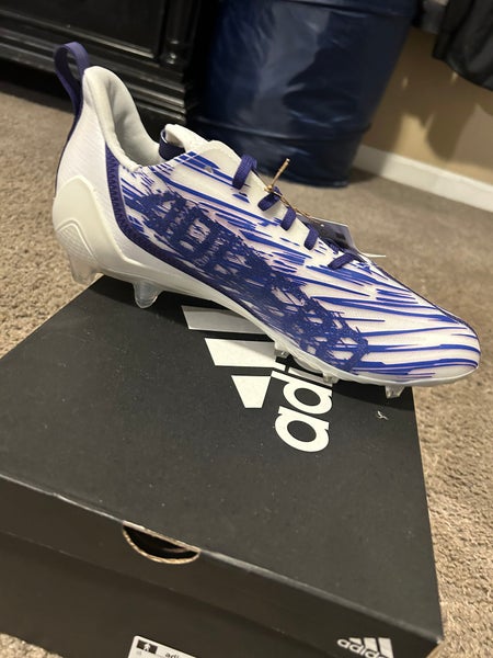 Purple Men's Turf Cleats Low Top Adizero