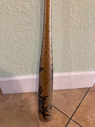 2023 DeMarini Voodoo One Gold BBCOR Baseball Bat (-3) WBD2352010 34/31
