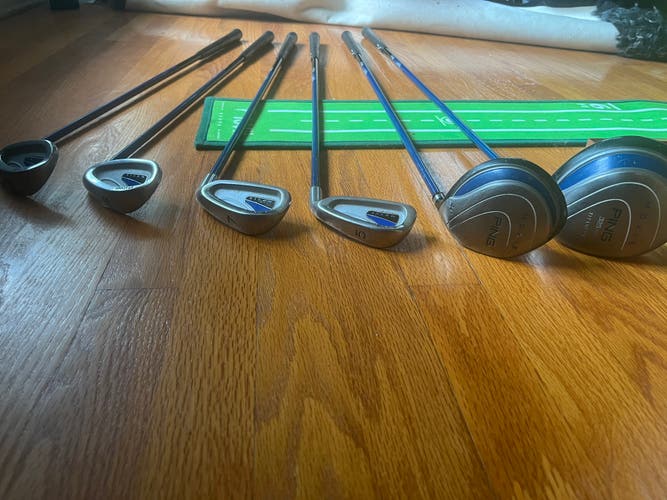 Ping Moxie Junior Golf Club Set - 5, 7, 9, SW, Driver, 3 Wood