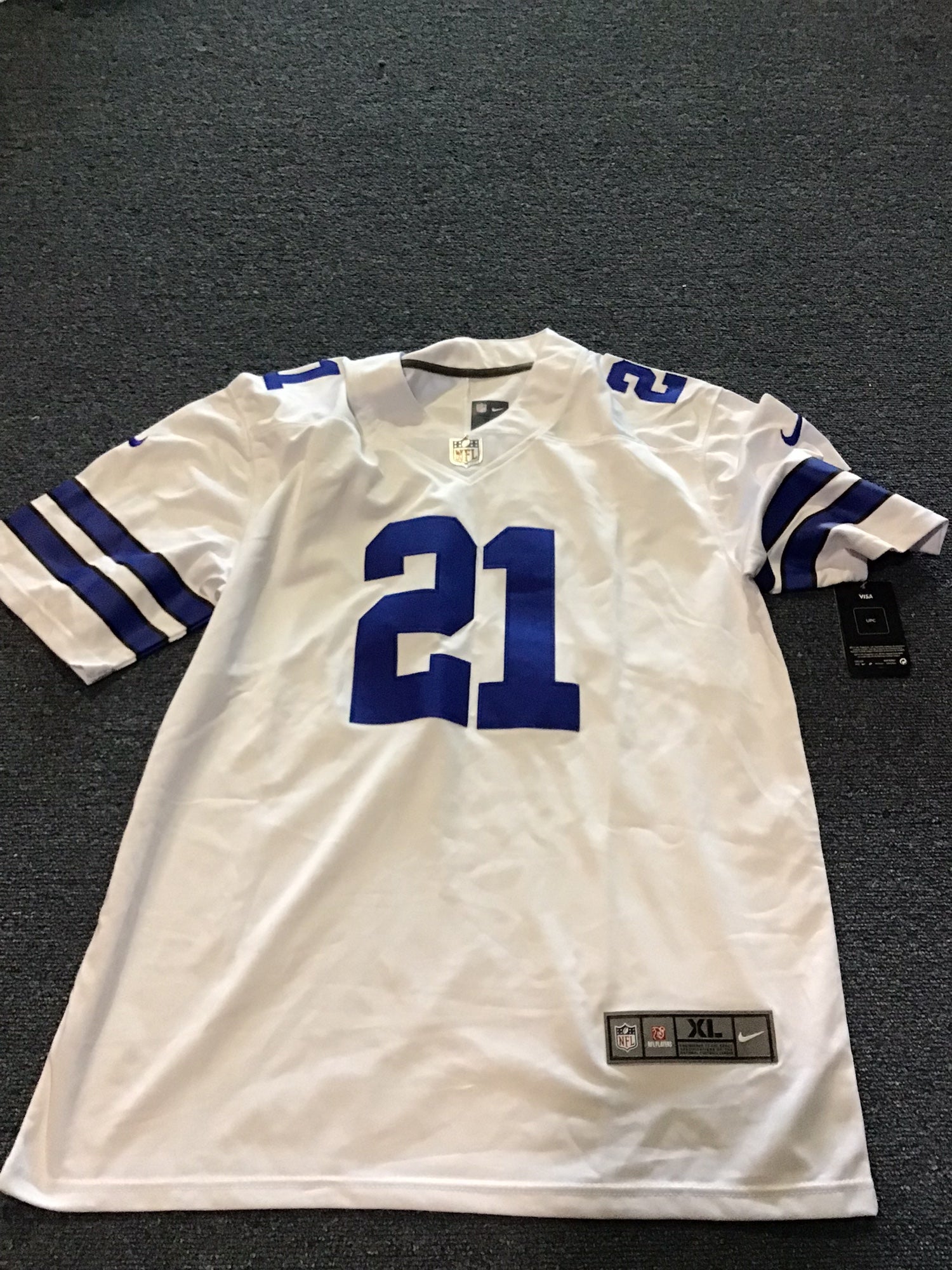 Reebok, Shirts, Official Nfl Dallas Cowboys Jersey 97 Laroi Glover2022005