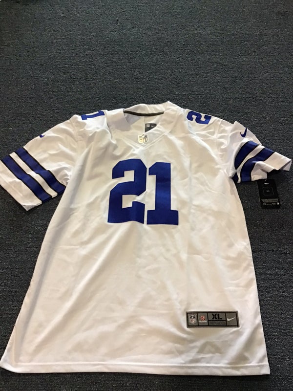 2008-09 DALLAS COWBOYS BARBER #24 REEBOK ON FIELD JERSEY (HOME) Y - Classic  American Sports