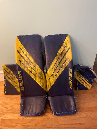 Used 35" Regular Pro Stock Hyperlite Goalie Full Set