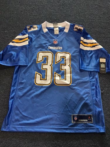 NWT Los Angeles Chargers Men’s Md. PROLINE Jersey #33 James