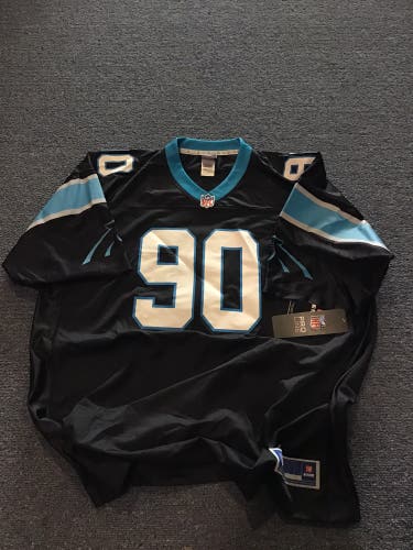 NWT Carolina Panthers Men’s 2XL PROLINE Jersey #90 Peppers