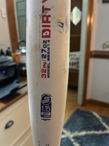 Used 2023 Composite (-5) 27 oz 32" Dirty South Swag Bat