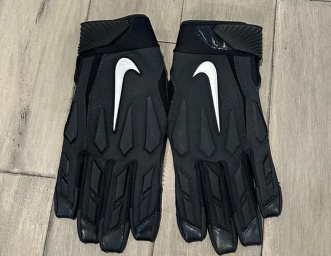 Size 3XL XXXL Nike D-Tack Lineman Football Gloves Black