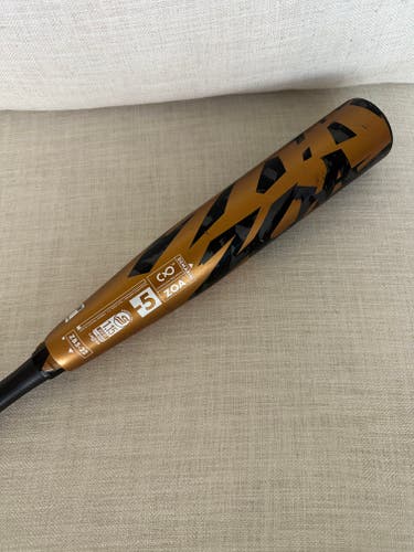 Used USSSA Certified 2022 DeMarini Composite Zoa Bat (-5) 26 oz 31"