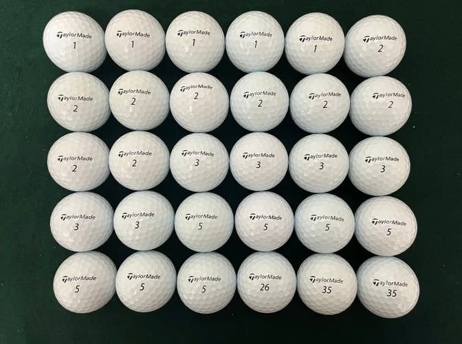 Used TaylorMade TP5 Balls 48 Pack (4 Dozen)