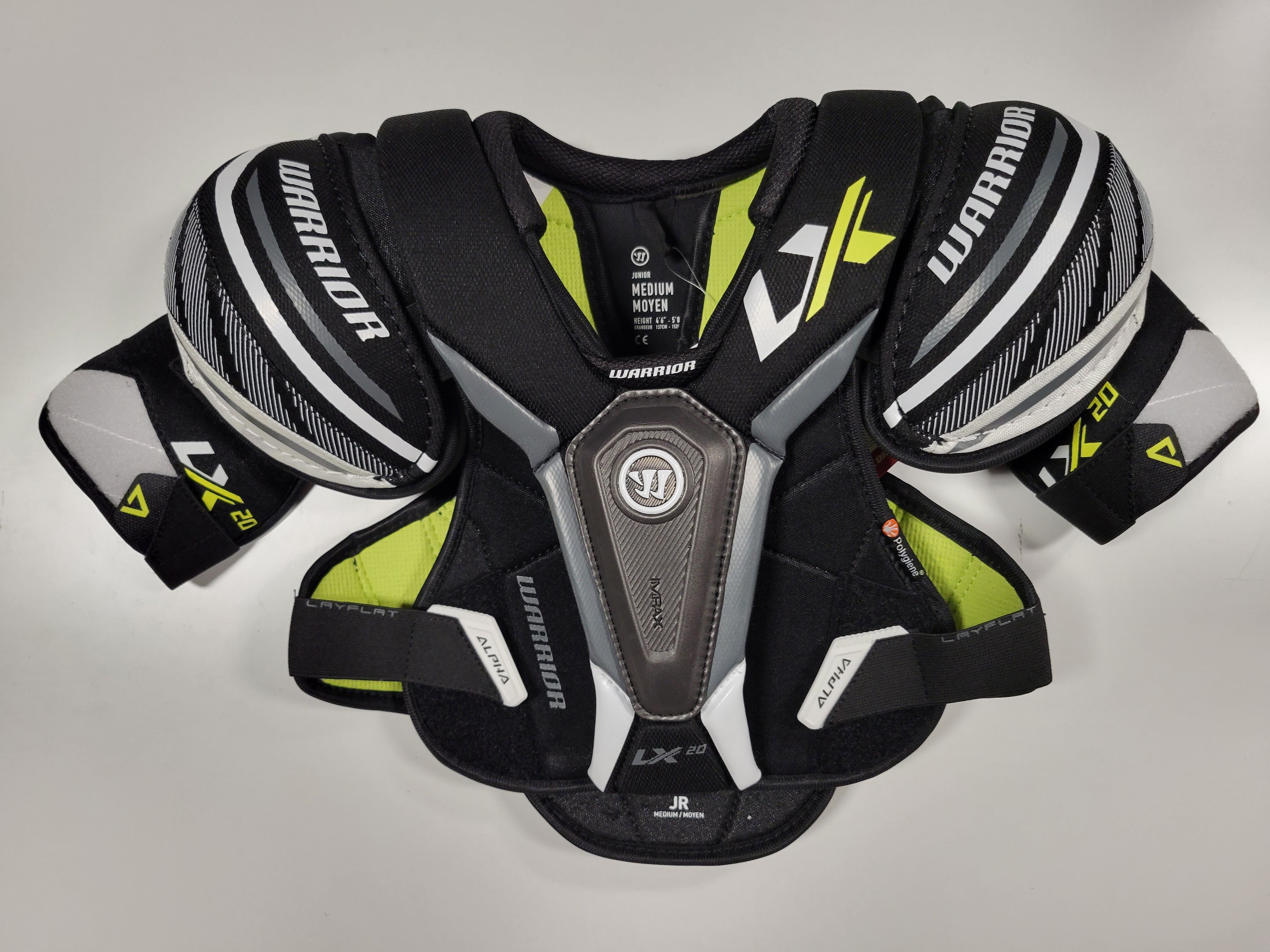 Size L - Warrior Alpha LX 20 Pro Shoulder Pads - Pro Stock Hockey