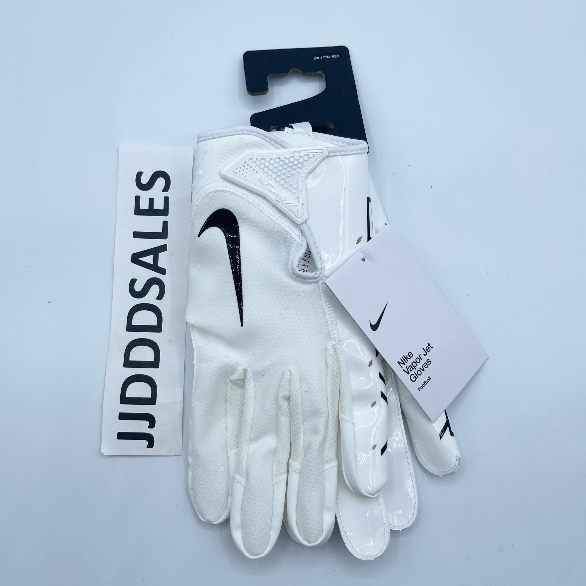 Nike Vapor Jet 7.0 Football Gloves White Black DR5110-112 Men's