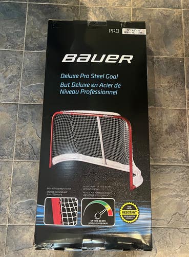 New Bauer Deluxe Pro Steel Goal (1050471)