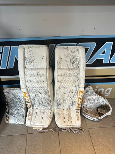 Ccm eflex4 Pads Glove Blocker Full Set Pro Return Pickard 34+1