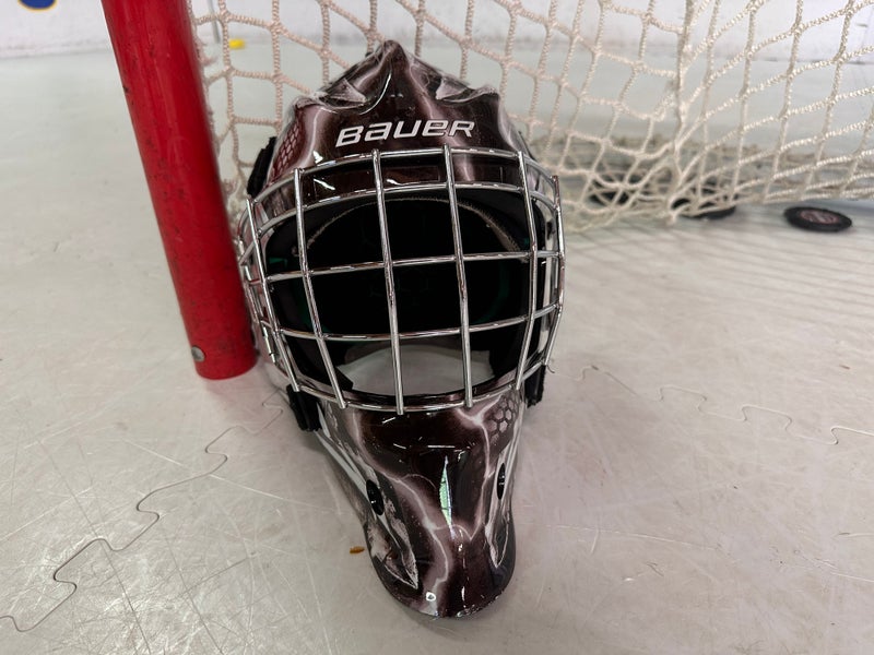 Used Bauer NME 4 Goalie Mask