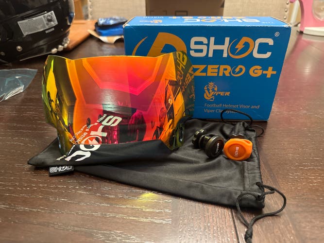 New Shoc Football Visor