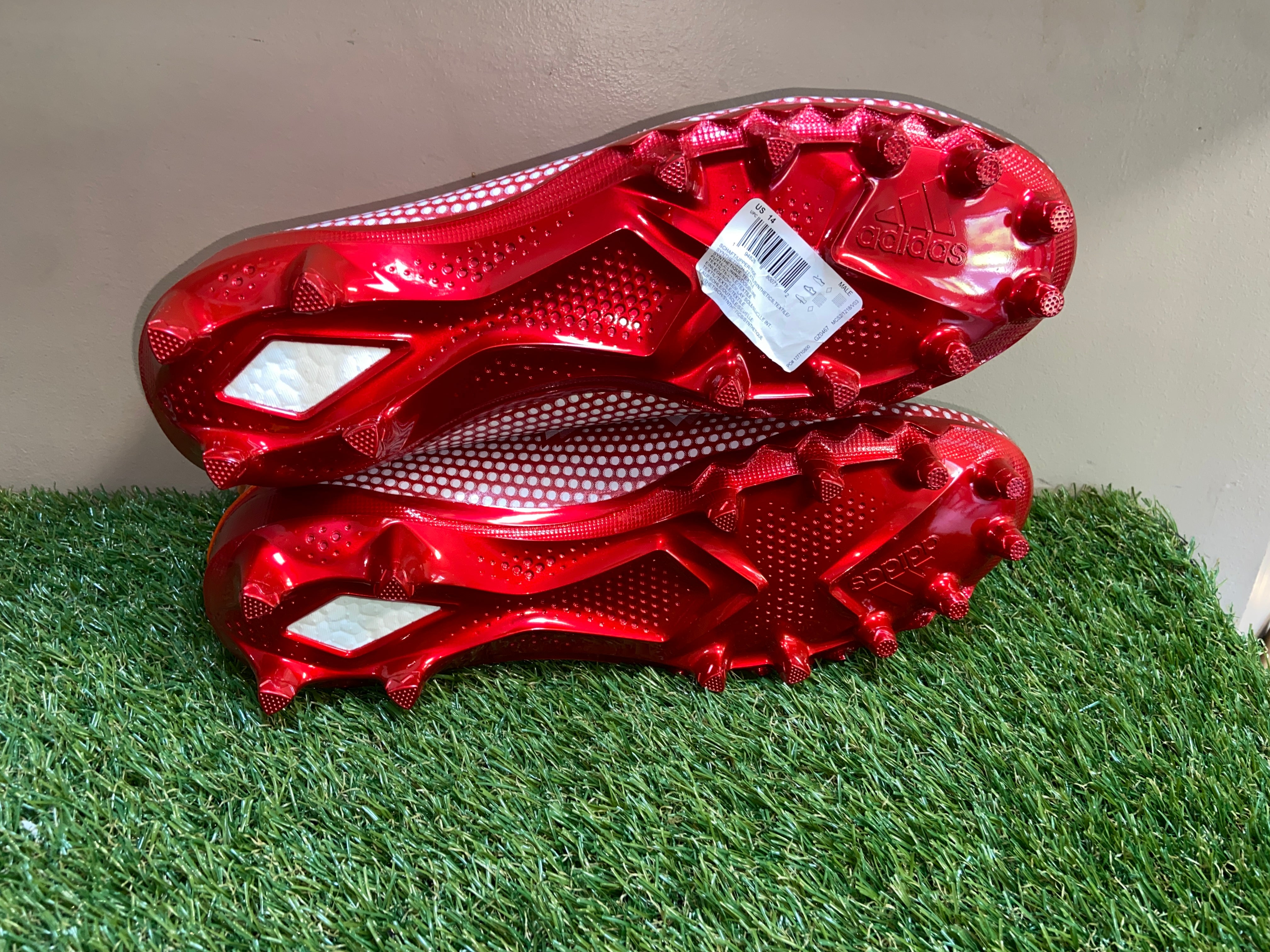 Adidas Freak Ultra 22 Primeknit Red White Football Cleats 