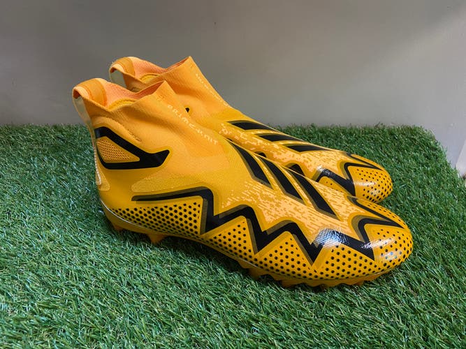 Adidas Primeknit Freak Ultra 22 Yellow Football Cleats GZ0469 Men Size 12.5 NEW